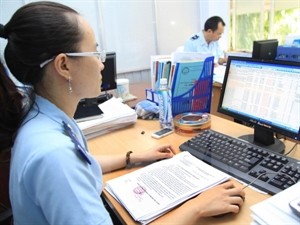 The national one-stop shop (OSS) customs portal has been extended to a number of ministries. (Photo: VNA)